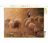 CALVENDO Puzzle Hirte und Herde 1000 Teile Puzzle quer 1000 Pieces 64 x 48 cm from H.T.Manfred Zimmermann