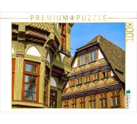 Puzzle · Maisons à colombages historiques sur la Place du marché | 1000 pièces · Format assemblé 64 × 48 cm · CALVENDO Puzzle