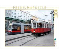 CALVENDO Puzzle Historique et Moderne - avec Le Tramway à Travers Vienne 1000 Pieces 64 x 48 cm from Wolfgang Gerstner