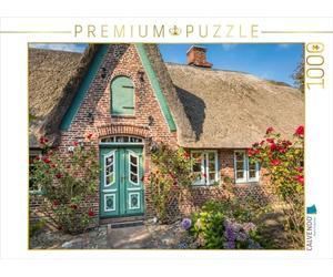 CALVENDO Puzzle Historischer Hof mit Bauerngarten in Keitum 1000 Teile Puzzle quer 1000 Pieces 64 x 48 cm from Christian Müringer