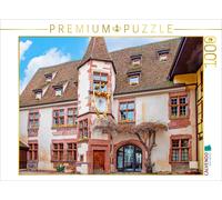 CALVENDO Puzzle Historischer Turm mit Sonnenuhr | 1000 Teile Lege-Größe 64x48cm
