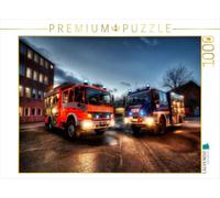 CALVENDO Puzzle HLF u GKW (BF & THW Braunschweig) 1000 Pieces 64 x 48 cm from Markus Will