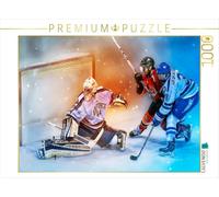 CALVENDO Puzzle Hockey sur Glace - Combat 1000 Pieces 64 x 48 cm from Peter Roder