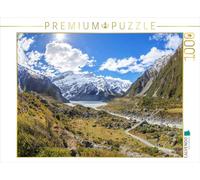 CALVENDO Puzzle Hooker Valley - 1000 pièces - Dimensions : 64 x 48 cm - Puzzle Photo pour des Heures de Bonheur