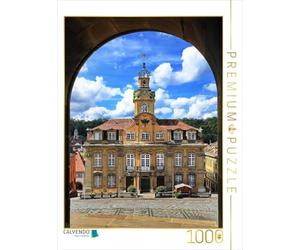 CALVENDO Puzzle Hôtel de Ville de Schwäbisch Hall 1000 Pieces 48 x 64 cm from fotoping