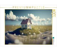 CALVENDO Puzzle House to the view | 1000 pieces, finished size 25.2 × 18.9 in (6