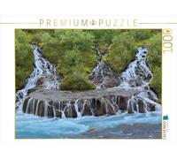 CALVENDO Puzzle Hraunfossar Island 1000 Teile Puzzle quer 1000 Pieces 64 x 48 cm from Johann Schörkhuber