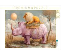 CALVENDO Puzzle Humorous Animals | 1000 pièces Taille de la Pose 64 * 48cm Photo Puzzle pour Heures de Bonheur