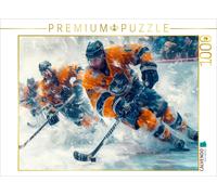 CALVENDO Puzzle ice hockey, attacking | 1000 pieces, finished size 25.2 × 18.9 i