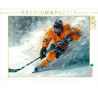 CALVENDO Puzzle Ice hockey, skating skills | 1000 pieces, finished size 25.2 × 1