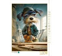 CALVENDO Puzzle « Ich tischlere mit Herz und Augenmaß | 1000 Teile Lege-Größe 48 x 64 cm Foto-Puzzle für glückliche Stunden