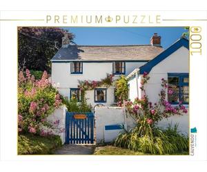 CALVENDO Puzzle Idyllisches Cottage in Landewednack am Lizard Point 1000 Teile Puzzle quer 1000 Pieces 64 x 48 cm from Christian Müringer