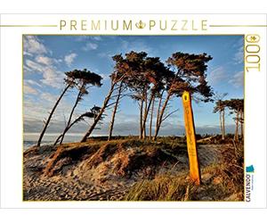 CALVENDO Puzzle Il y a des endroits où Les Arbres finissent par être Victimes du Vent et des Vagues. 1000 Pieces 64 x 48 cm from Friedrich Pries
