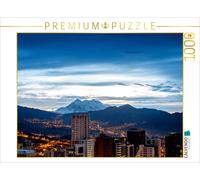 CALVENDO Puzzle illimani bei Morgendämmerung 1000 Teile Puzzle quer | 1000 Teile