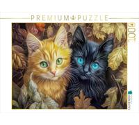 CALVENDO Puzzle Illustrations de Chats | 1000 pièces Taille de la Pose 64 x 48 cm Puzzle Photo pour des Heures heureuses