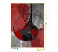 CALVENDO Puzzle Imagination in red, black, and gray | 1000 pieces, finished size
