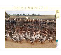 CALVENDO Puzzle In single file at a historic Cossack farmstead on the Upper Don