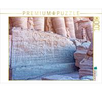 CALVENDO Puzzle Inscription in the Great Temple of Ramses II (Abu Simbel) | 1000
