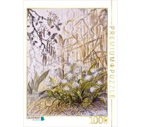 CALVENDO Puzzle Îlot dans Le Cours supérieur de la Rot : Flocon de Neige Sauvage avec roseaux et aulnes 1000 Pieces 48 x 64 cm from Nils Hoffmann