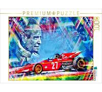 CALVENDO Puzzle Jacky Ickx - Légende du Sport Automobile de Belgique - 1000 pièces - Dimensions : 64 x 48 cm - Puzzle Photo pour des Heures de Bonheur