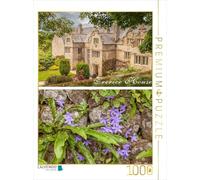CALVENDO Puzzle Jardin et Manoir Trerice House en Cornouailles, Angleterre, 1000 pièces, Taille de la Ponte, 48 x 64 cm, Photo Puzzle Image par Christian Müringer