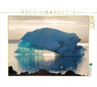 CALVENDO Puzzle Jökulsárlón Eisberg - Island 1000 Teile Puzzle quer 1000 Pieces 64 x 48 cm from Johann Schörkhuber