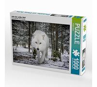 CALVENDO Puzzle John Le Loup Blanc 1000 Pieces 64 x 48 cm from Arnaud