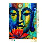 CALVENDO Puzzle Joie de Vivre Bouddha 1000 Pieces 48 x 64 cm from Herzog Von Laar am Rhein