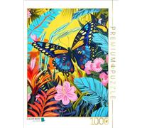 CALVENDO Puzzle Jungle Animals Pop Art | 1000 pièces Taille de la Pose 48 x 64 cm Puzzle Photo pour des Heures heureuses
