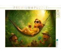 CALVENDO Puzzle Juste Le Bon Lieu de Vacances - Beau détendu Chaud | 1000 pièces de Taille de Ponte 64 x 48 cm Puzzle Photo pour des Heures heureuses