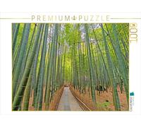 CALVENDO Puzzle Kamakura - Jardin en Bambou dans Le Temple Hokokuji | 1000 pièces - Taille de la Pose 64 x 48 cm - Puzzle Photo pour des Heures heureuses