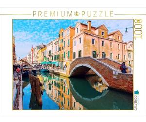 CALVENDO Puzzle Kanal in Venedig 1000 Teile Puzzle quer 1000 Pieces 64 x 48 cm from Christian Müller