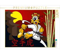 CALVENDO Puzzle Karate Tiger | 1000 pieces, finished size 25.2 × 18.9 in (64 ×