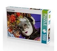 CALVENDO Puzzle Karneval in Venedig 1000 Teile Puzzle quer 1000 Pieces 64 x 48 cm from Christian Müller