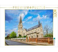 CALVENDO Puzzle Kath. Kirche St. Elisabeth 1000 Teile Puzzle quer 1000 Pieces 64 x 48 cm from Dirk Meutzner