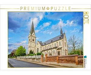 CALVENDO Puzzle Kath. Kirche St. Elisabeth 1000 Teile Puzzle quer 1000 Pieces 64 x 48 cm from Dirk Meutzner