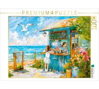 CALVENDO Puzzle pour Enfants et mouettes avec des Petits Pains de Poisson dans la collation | 1000 pièces - Taille de la Pose : 64 x 48 cm - Puzzle Photo pour des Heures heureuses