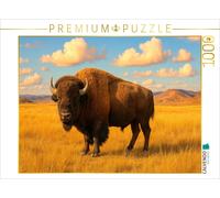 CALVENDO Puzzle King of the prairie: The American bison | 1000 pieces, finished