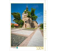 CALVENDO Puzzle Kirche in Hasselfelde | 1000 Teile Lege-Größe 64x48cm Foto-Puzzl