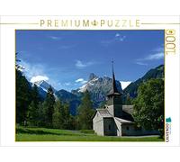 CALVENDO Puzzle Kirche in Kandersteg 1000 Teile Puzzle quer 1000 Pieces 64 x 48 cm from Kattobello