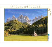 CALVENDO Puzzle Kirche St. Johann in Ranui im Villnösstal in Südtirol 1000 Teile Puzzle quer 1000 Pieces 64 x 48 cm from Michael Valjak