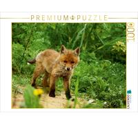 CALVENDO Puzzle Kleiner Fuchs 1000 Teile Puzzle quer | 1000 Teile Lege-Größe 64x