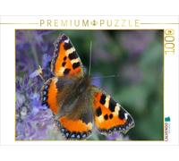 CALVENDO Puzzle Kleiner Fuchs (Aglais urticae) 1000 Teile Puzzle quer 1000 Pieces 64 x 48 cm from Kattobello