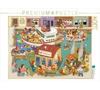 CALVENDO Puzzle Kleiner Hafen 1000 Teile Puzzle quer 1000 Pieces 64 x 48 cm from Marion Krätschmer