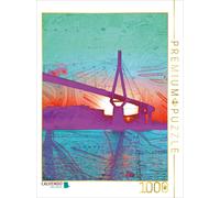 CALVENDO Puzzle Köhlbrand | 1000 pieces, finished size 25.2 × 18.9 in (64 × 48 c