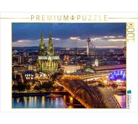 CALVENDO Puzzle Köln 1000 Teile Puzzle quer | 1000 pieces, finished size 25.2 ×