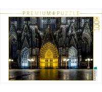 CALVENDO Puzzle La cathédrale de Cologne. Portail Ouest 1000 Pieces 64 x 48 cm from Thomas Seethaler