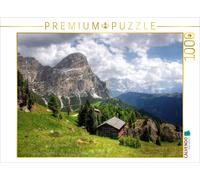Puzzle CALVENDO Alpage de Kolfuschg et le Sassongher - Corvara, Tyrol du Sud | 1
