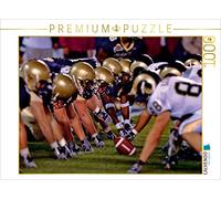 CALVENDO Puzzle Kraft und Taktik - American Football 1000 Teile Puzzle quer 1000 Pieces 64 x 48 cm from Peter Roder