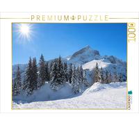 CALVENDO Puzzle Skigebiet Kreuzeck und Alpspitze 1000 Teile Puzzle quer 1000 Pieces 64 x 48 cm from SusaZoom